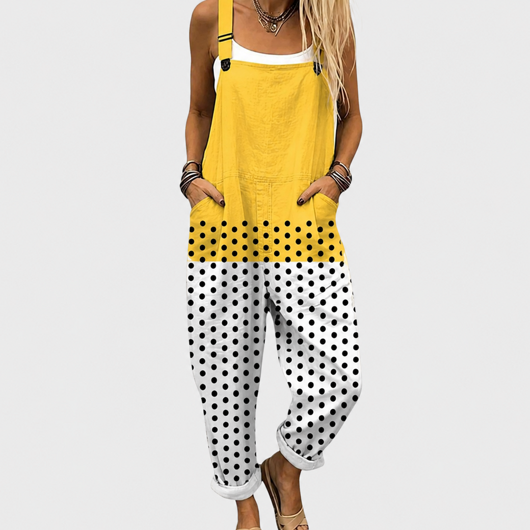 Cozy Graphic Jumpsuit