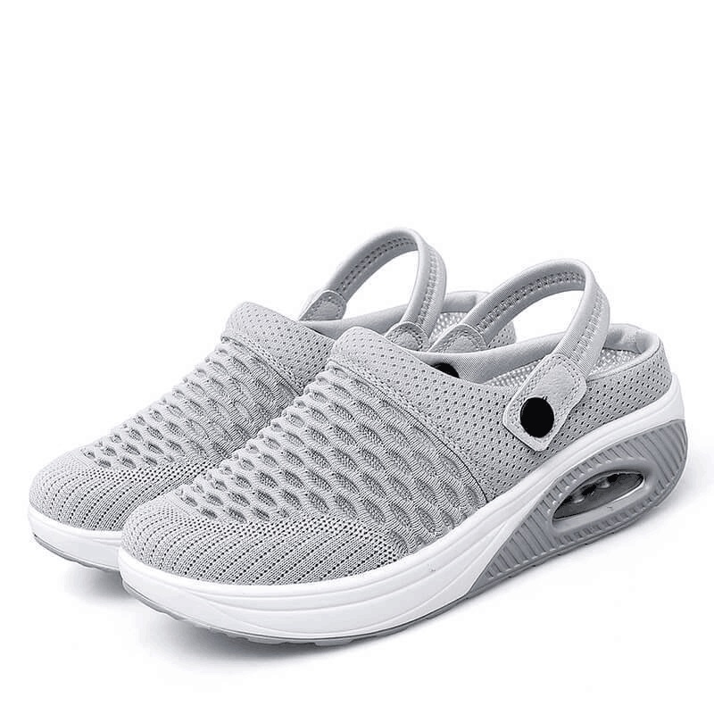 Delyvora Women's Air-Cushioned Orthopedic Walking Shoes
