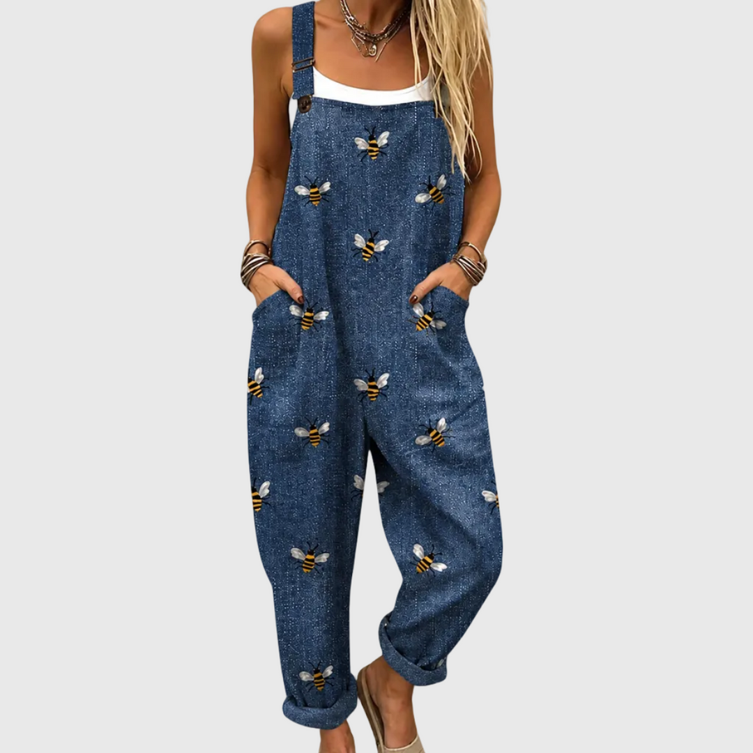 Cozy Printed Jumpsuit