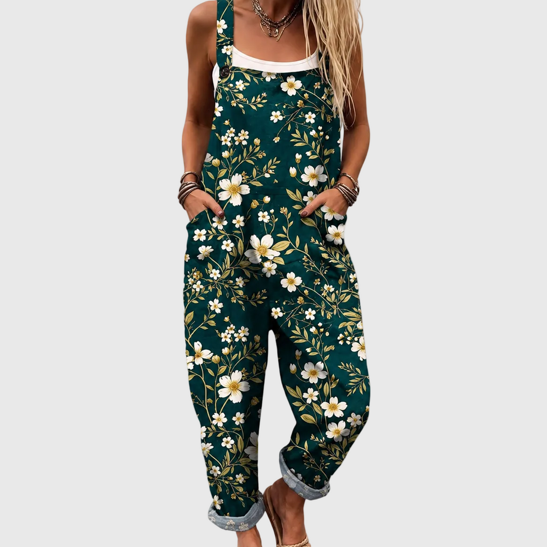 Cozy Graphic Jumpsuit
