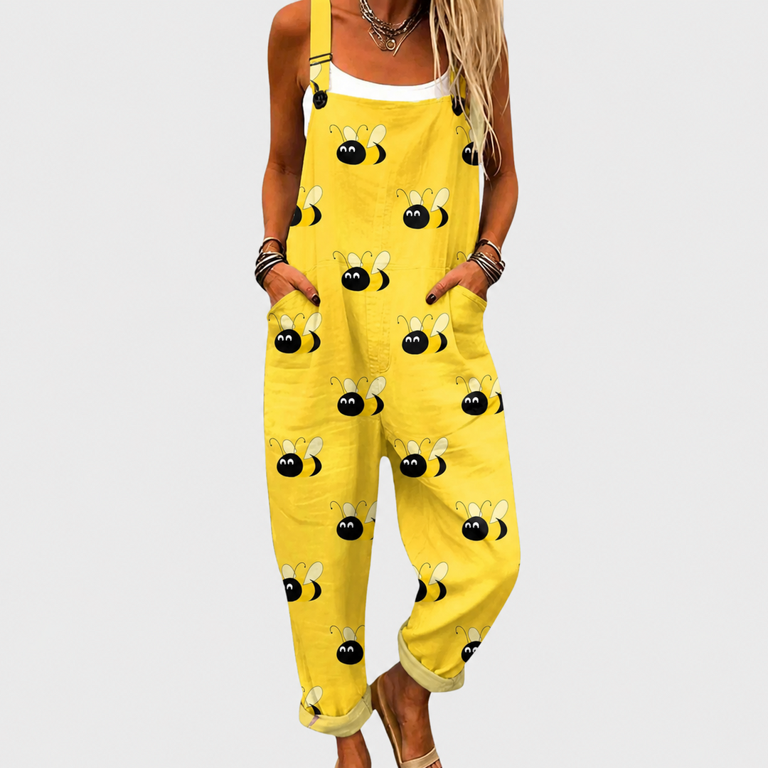 Cozy Printed Jumpsuit