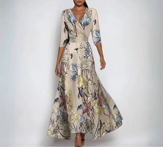 Chloe | Elegant Floral Dress