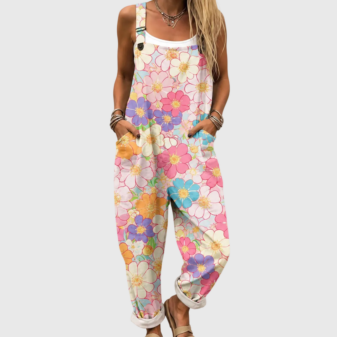 Cozy Printed Jumpsuit