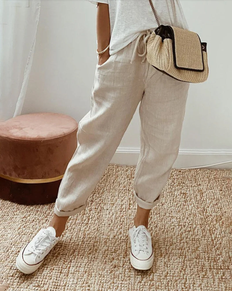 BALI - Elegant Cotton Pants