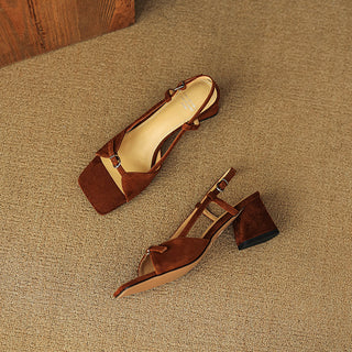 Capris Genuine Leather Sandals