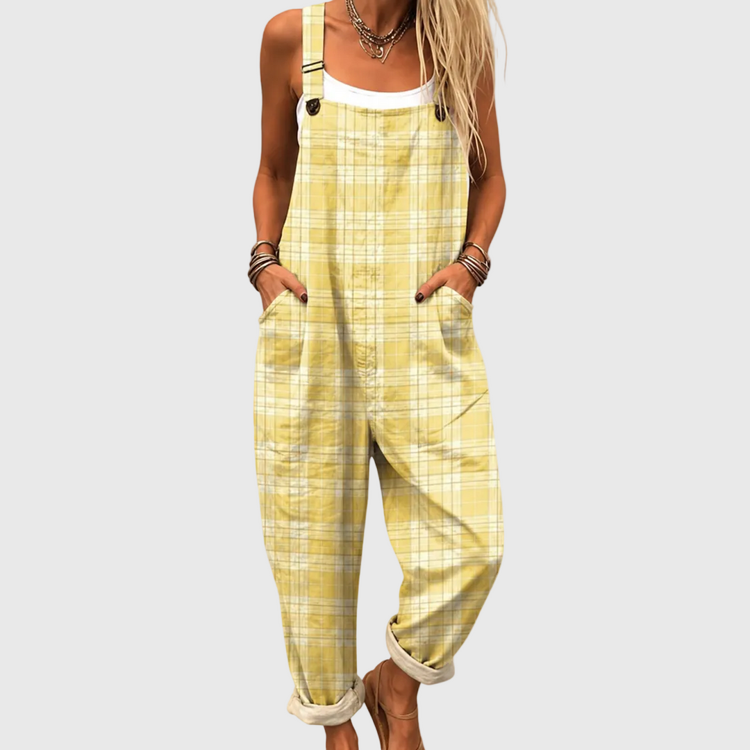 Cozy Printed Jumpsuit