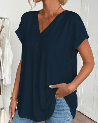 Estella - Unisex Patchwork Short Sleeve Tee