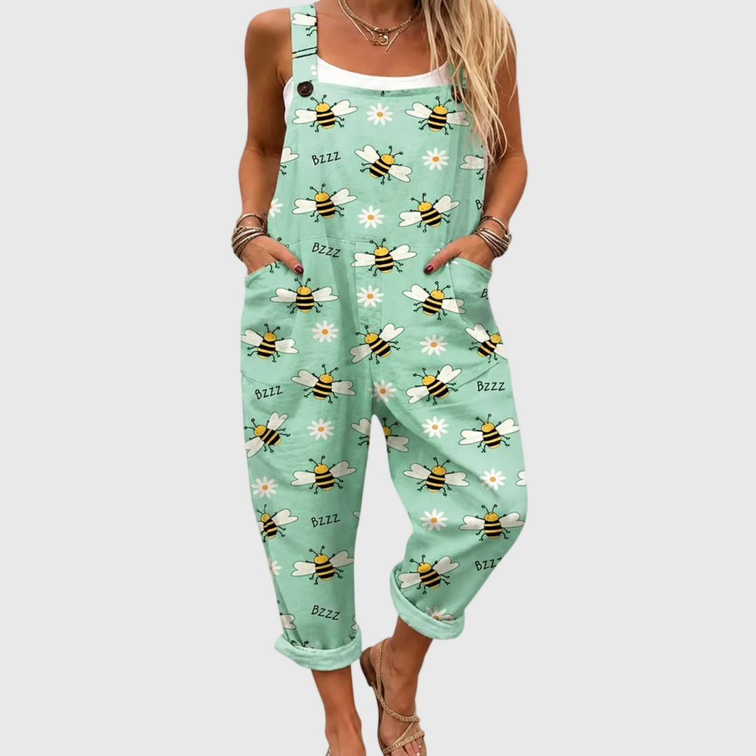 Cozy Printed Jumpsuit