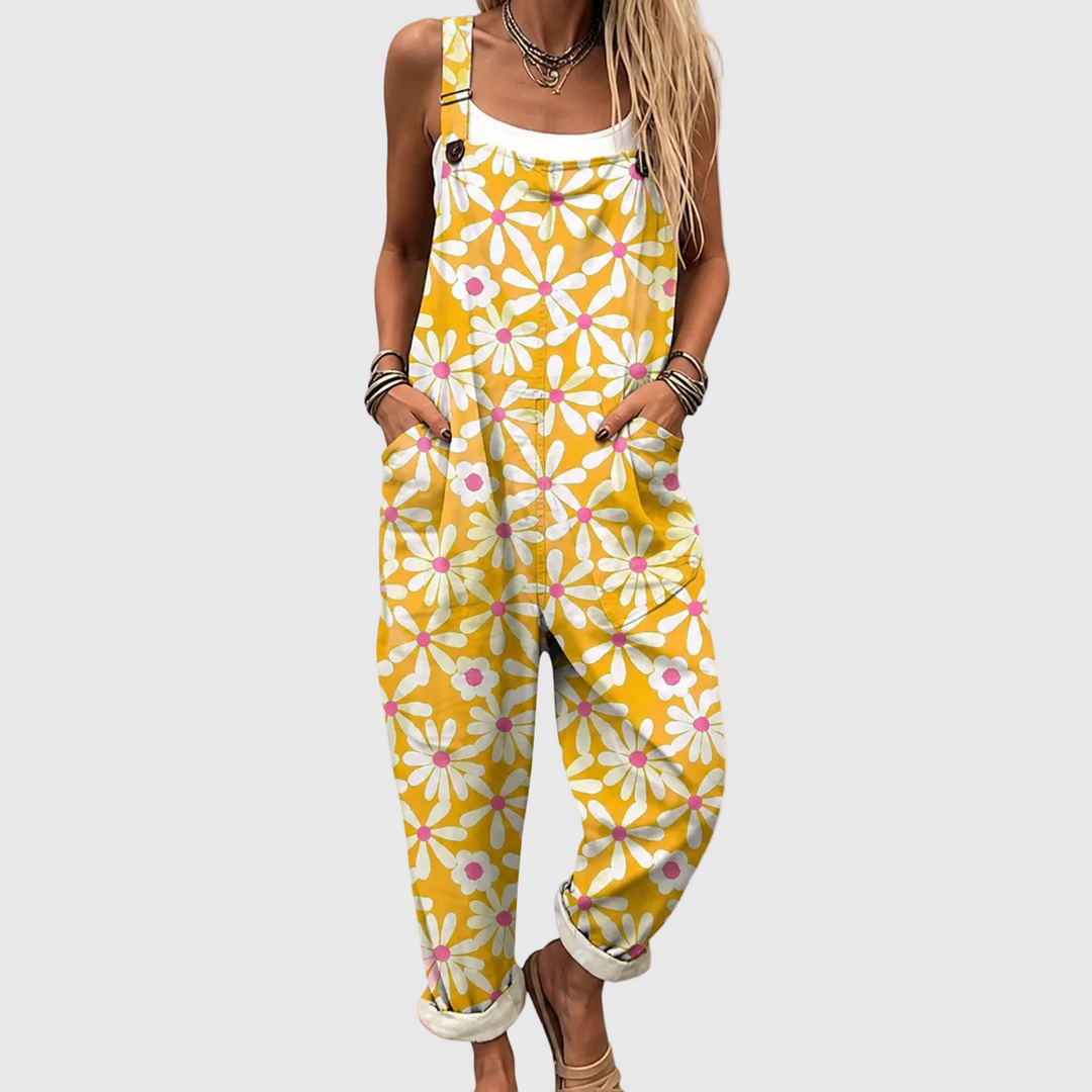 Cozy Printed Jumpsuit
