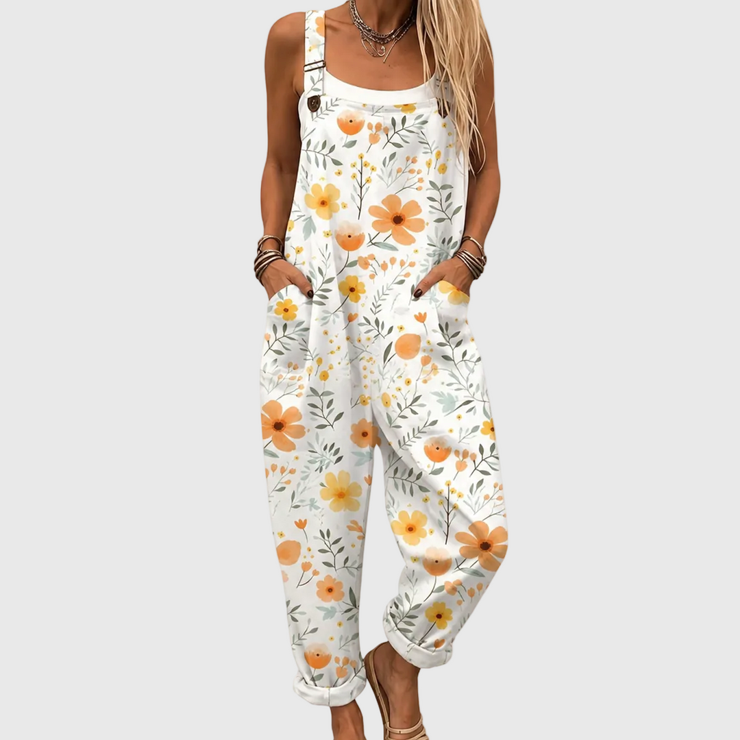 Cozy Graphic Jumpsuit