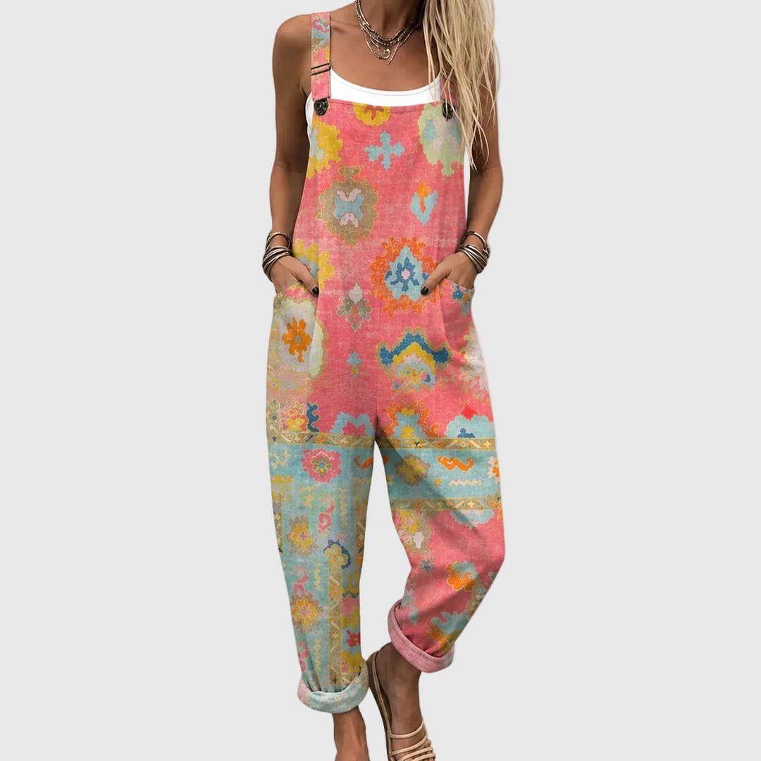 Cozy Printed Jumpsuit
