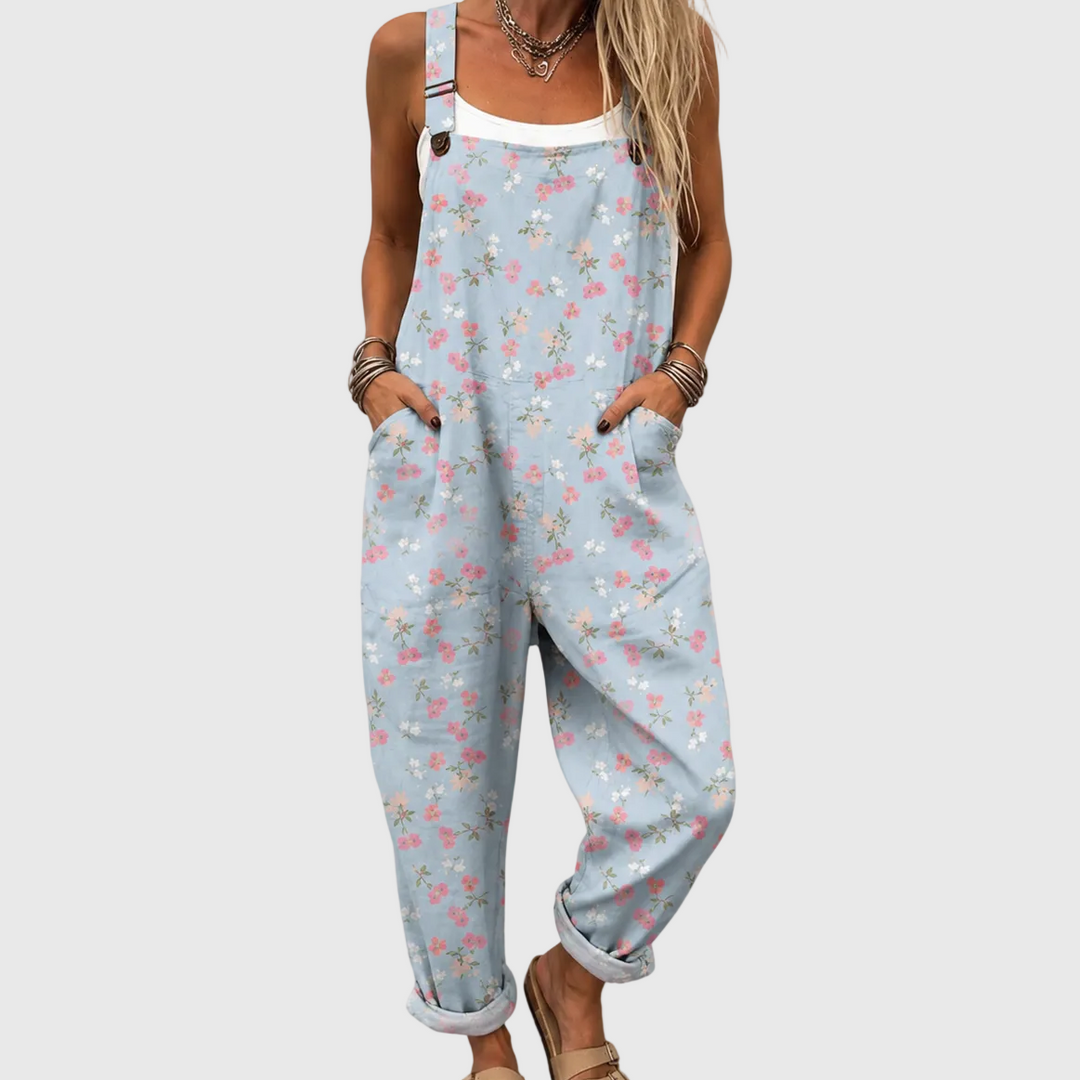Cozy Printed Jumpsuit