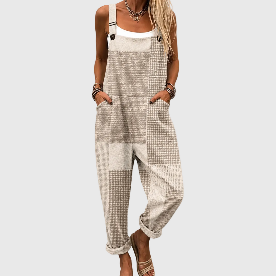 Cozy Printed Jumpsuit