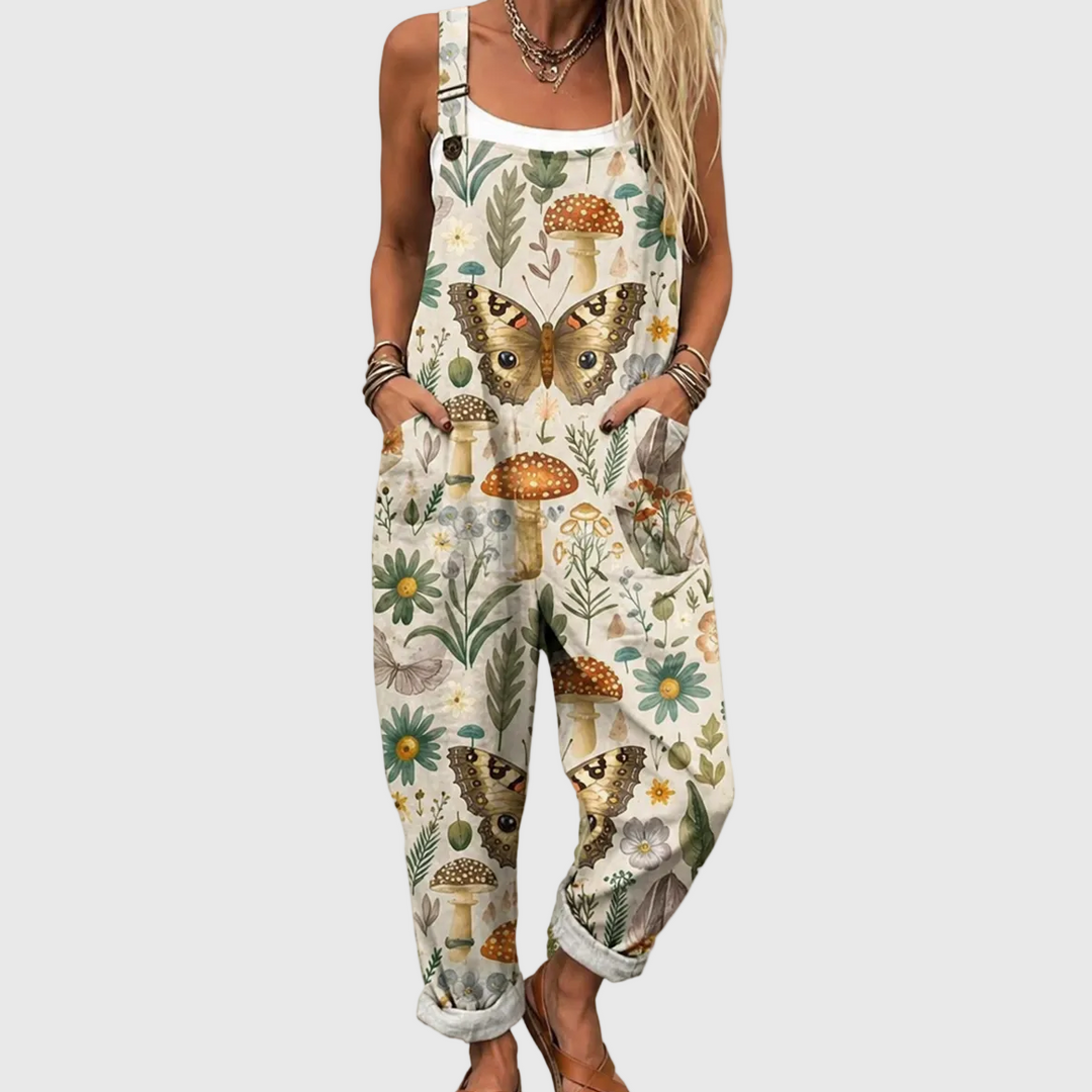 Cozy Printed Jumpsuit