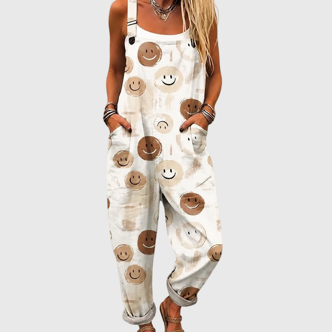 Cozy Printed Jumpsuit