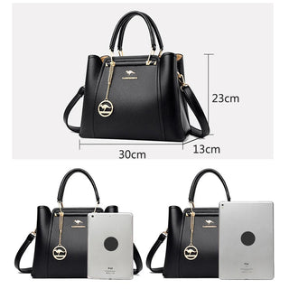 Luxurious Leather Women's Shoulder Bag