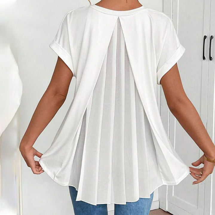Estella - Unisex Patchwork Short Sleeve Tee