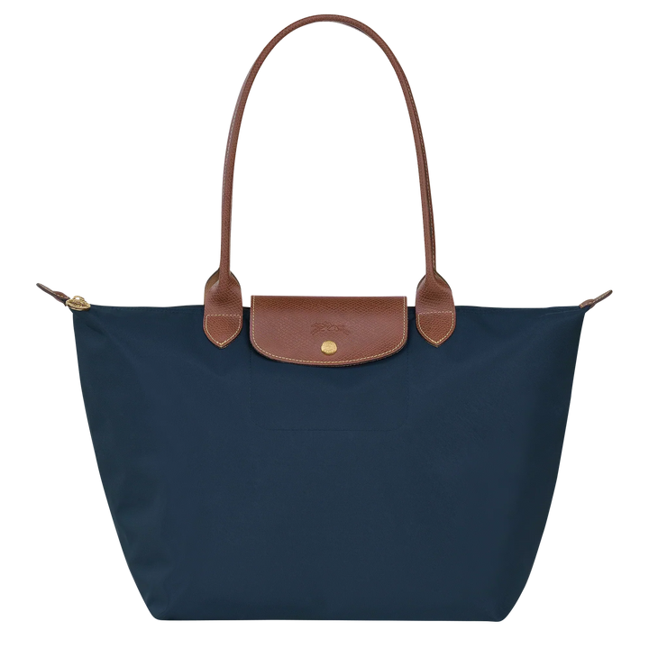 Large Pliage Bag, Navy Blue