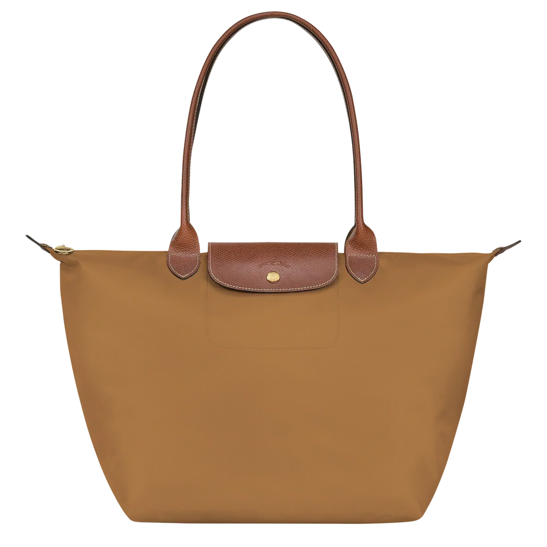 Large Pliage Bag, Light Brown