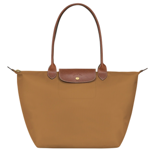 Large Pliage Bag, Light Brown