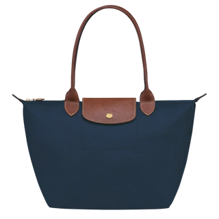 Medium Pliage Bag, Navy Blue