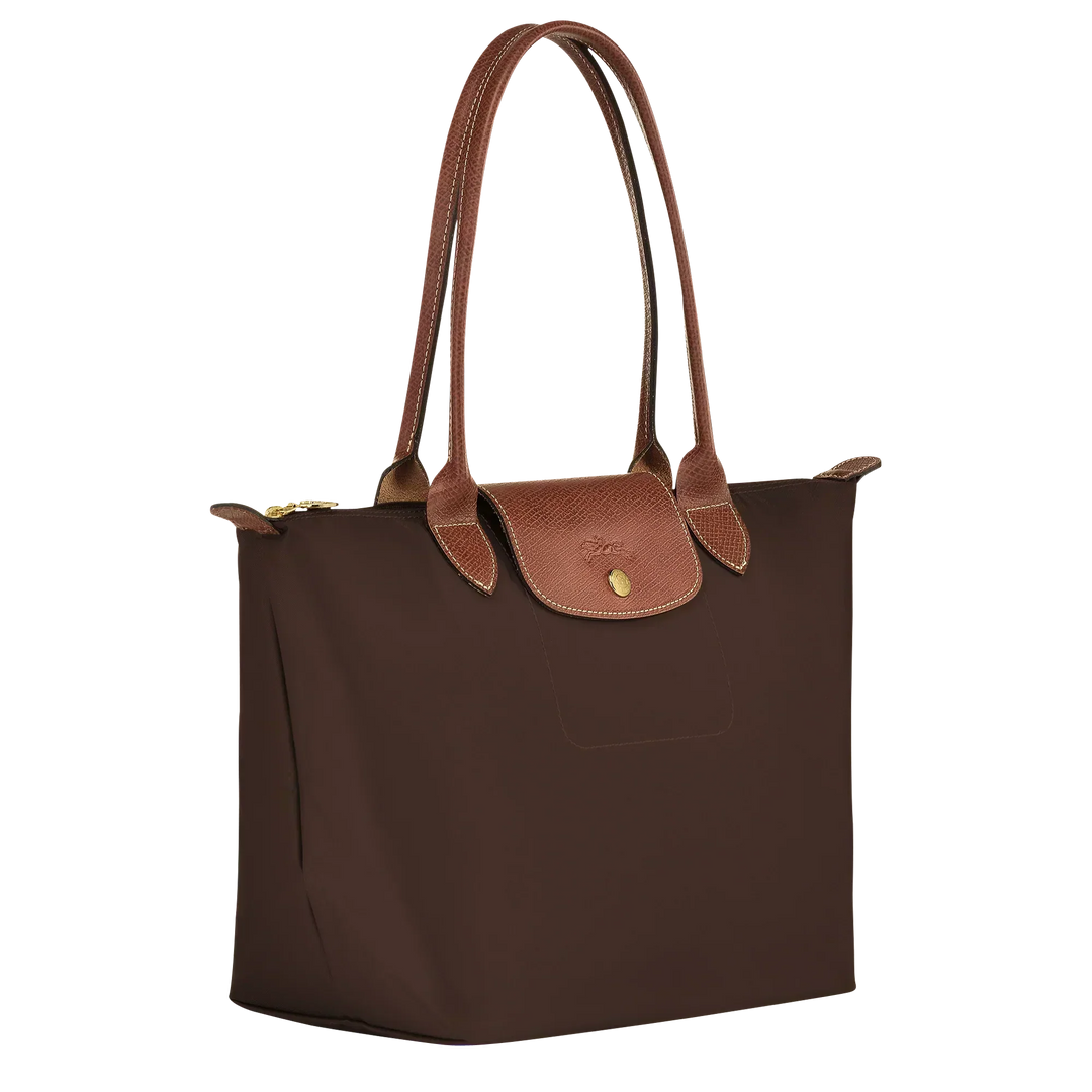 Medium Pliage Bag, Ebony
