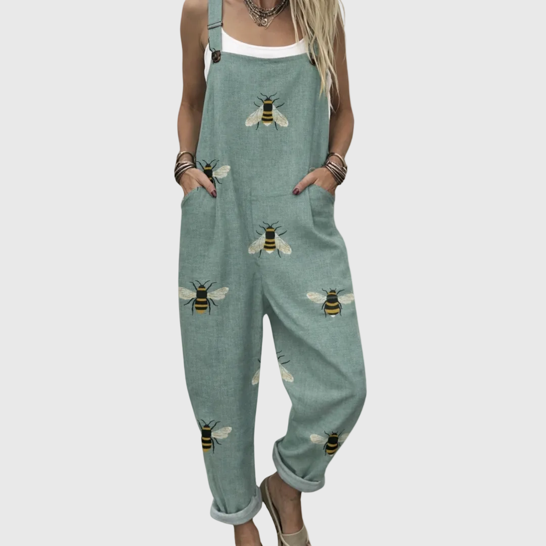 Cozy Printed Jumpsuit