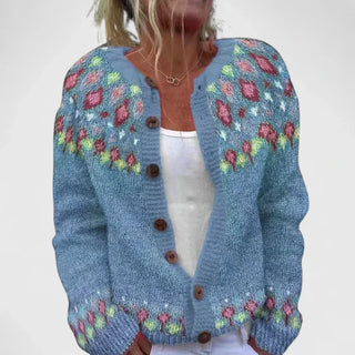 Liranya™ | Classic Patterned Cardigan