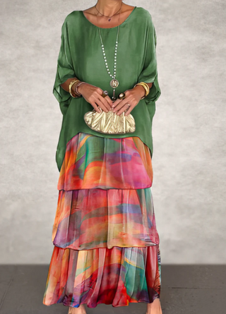 Lara | Elegant Flowing Maxi Dress
