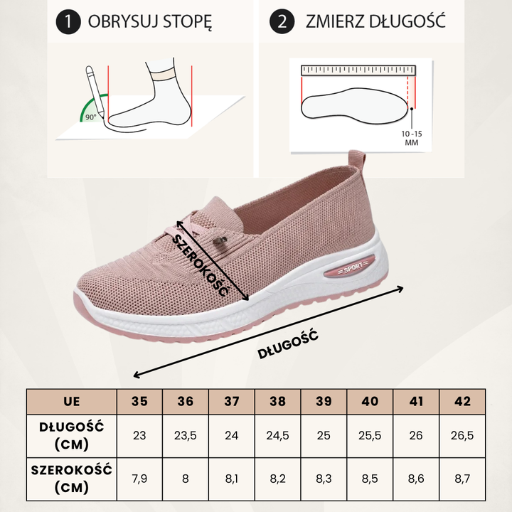 Cirelda - Comfortable and Breathable Sneakers Perfect for Everyday Walks