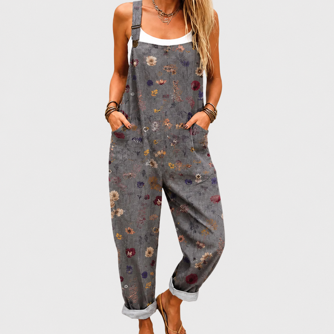 Cozy Printed Jumpsuit