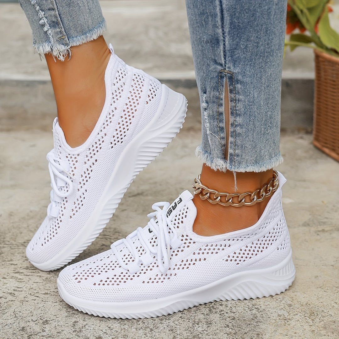 Fiorennae - Women's Lightweight Orthopedic Sneakers with Shock-Absorbing Sole for Breathable Comfort