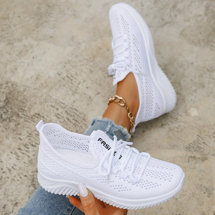 Fiorennae - Women's Lightweight Orthopedic Sneakers with Shock-Absorbing Sole for Breathable Comfort