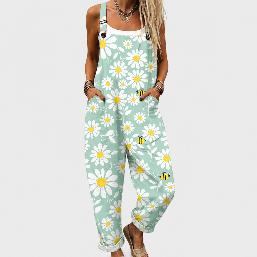 Cozy Printed Jumpsuit