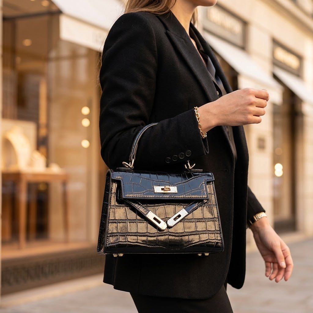 Golden Dusk Handbag