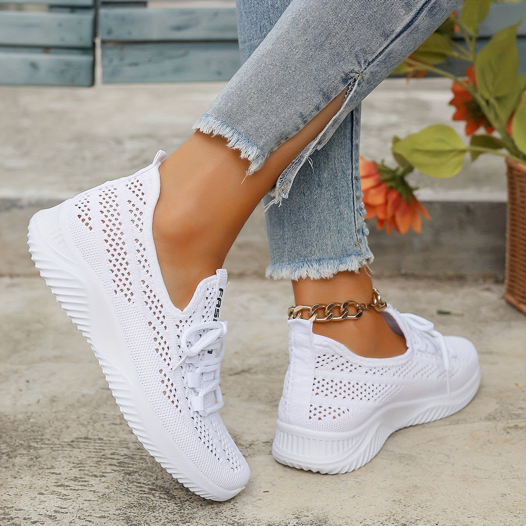 Fiorennae - Women's Lightweight Orthopedic Sneakers with Shock-Absorbing Sole for Breathable Comfort