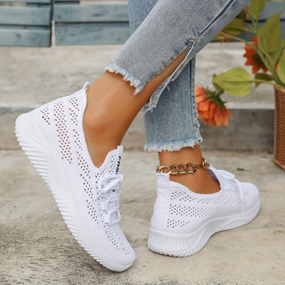 Fiorennae - Women's Lightweight Orthopedic Sneakers with Shock-Absorbing Sole for Breathable Comfort