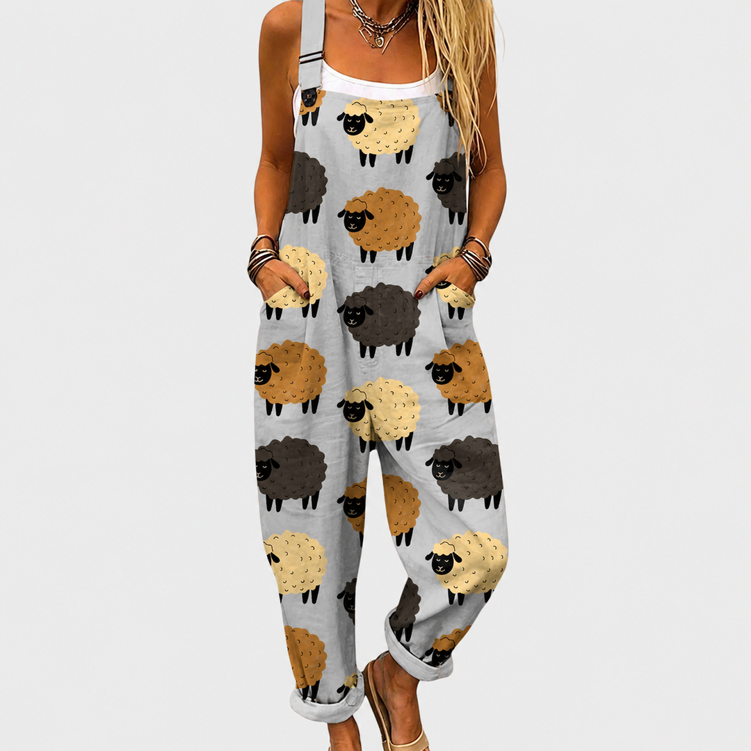 Cozy Printed Jumpsuit