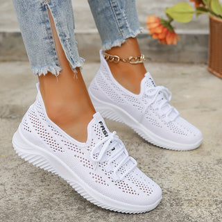 Fiorennae - Women's Lightweight Orthopedic Sneakers with Shock-Absorbing Sole for Breathable Comfort