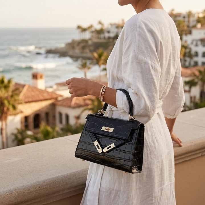Golden Dusk Handbag
