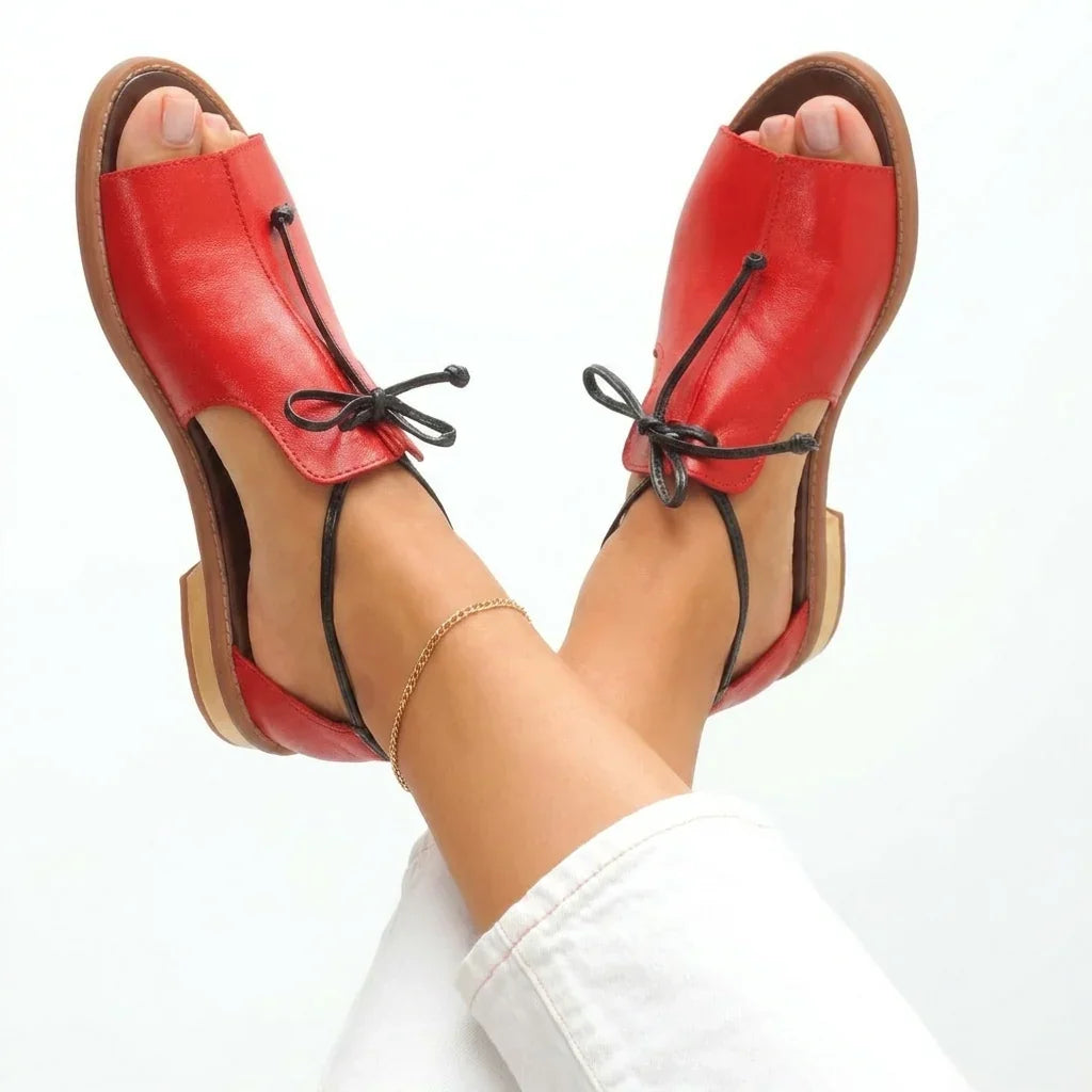 Juliette Lace-Up Sandals